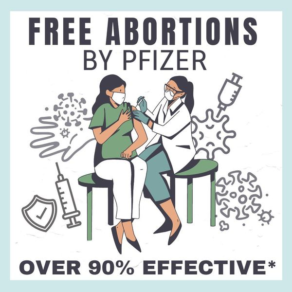 Pfizer study.  82% of jabbed pregnant women had miscarriages so they stopped counting 498d102d1c6494f2