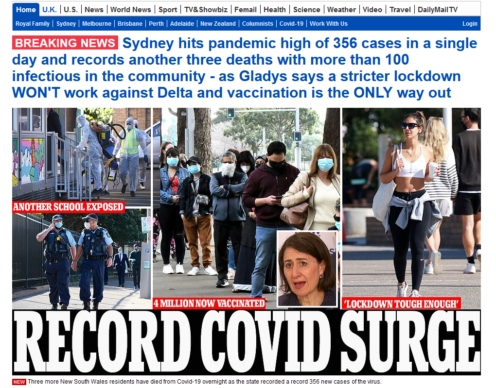 NSW cases out of control. 498088e08c0e240c