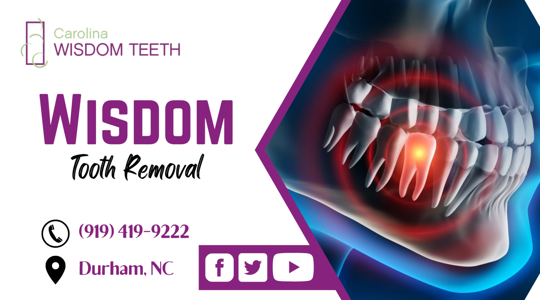 Carolina Wisdom Teeth on Gab: 'Restore the Permanent Teeth by Pain-Free Procedur…' - Gab Social