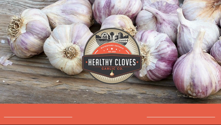 Buy Fresh Garlic in Waterford, Ontario - Healthy Cloves Garlic Company
